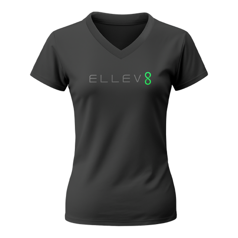> Ellev8 - Black Tee, Ladies