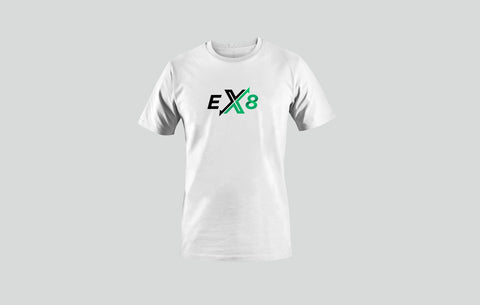 EX8 Mens Tee - White